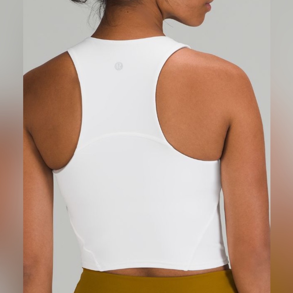 White Lululemon racer back